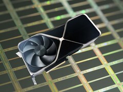 The RTX 4090 Founders Edition launched in October 2022 with 24 GB of GDDR6X memory. (Image source: Notebookcheck, Unsplash, edited)