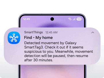 Samsung SmartTag 3's Place Notification.