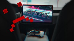 It seems as though the future of gaming in a Tesla Model Y or Model 3 is sealed, and not in a good way. (Image source: Tesla - edited)