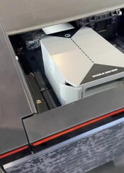 The battery-inverter takes up considerable space (Image source: Electric Revolution via YT)