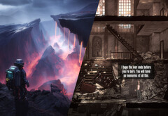 The Alters x This War of Mine screenshots in split view