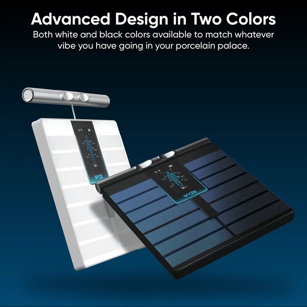 The Wyze Scale Ultra BodyScan has a handle with electrodes for more accurate readings. (Image source: Wyze)