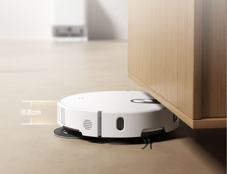 The Xiaomi Mijia Robot Vacuum Mop M40 S has a retracting radar sensor. (Image source: Xiaomi)