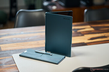 Folio cover wraps around the wireless keyboard to aid in traveling