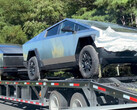 Cybertruck after alleged crash tests (image: Efren Coello)