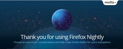 The latest version of Firefox Nightly includes a handy text translation feature (Image: Mozilla).