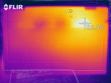 Heat development - bottom (load)