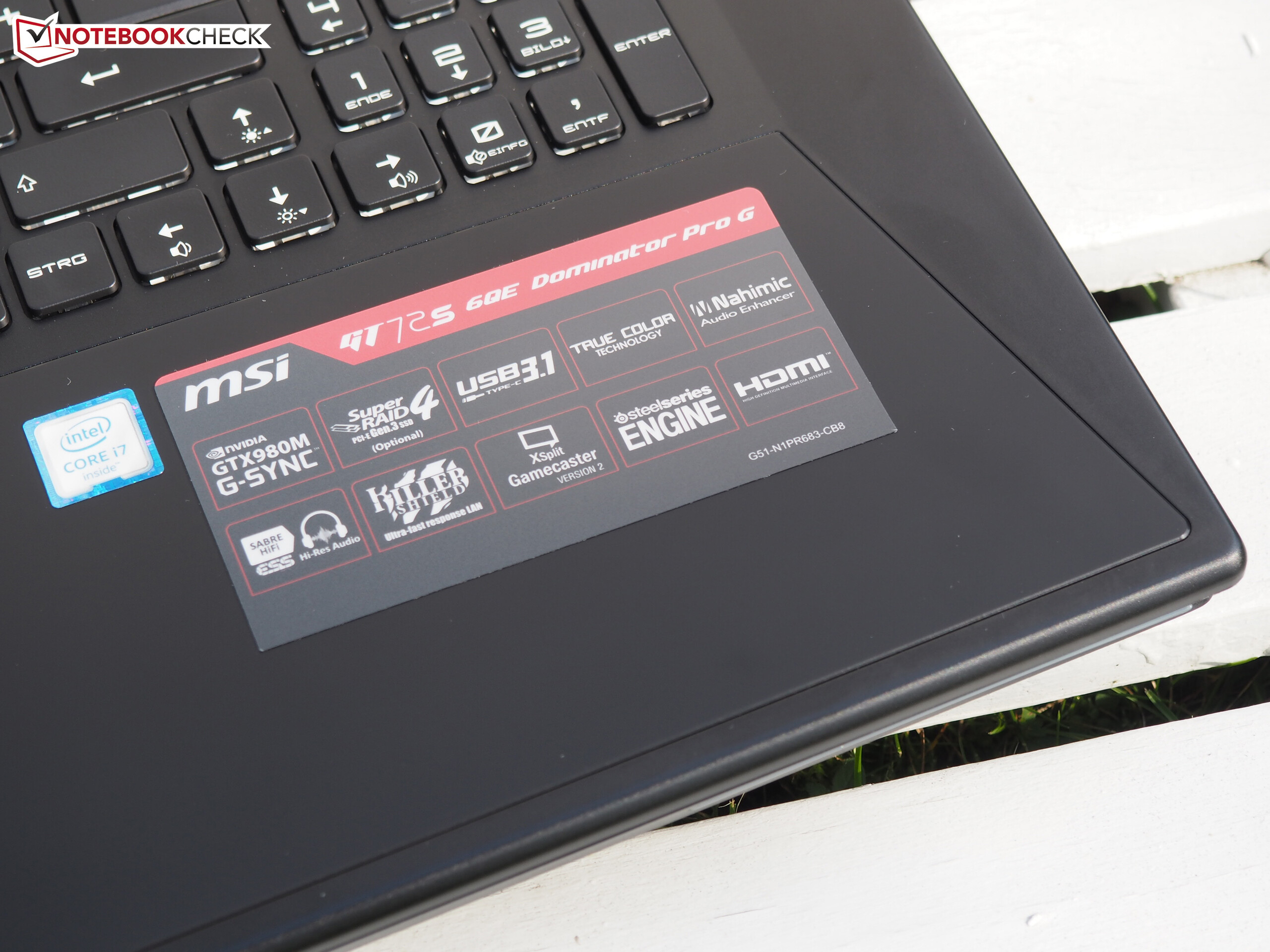 Msi Gt72s 6qe Dominator Pro G Treiber MSI GT72S 6QE Dominator Pro G Notebook Review - NotebookCheck.net Reviews