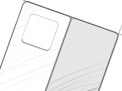 A close-up of a Huawei Mate X8 concept image. (Image source: Fixed Focus Digital)