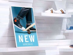 The EM32DX is a color e-ink display that's now available to regular consumers (Image source: Samsung)