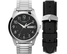 The Timex Main Street Round TWG027900JQ features 30 m (3 bar) water resistance