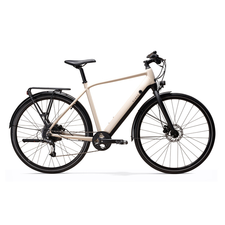 The Decathlon Elops 500 Linen stepover e-bike. (Image source: Decathlon)