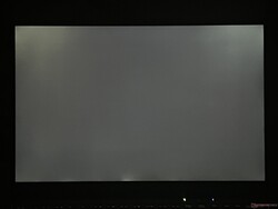 Slight screen bleeding (enhanced view)