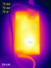 Power supply unit during the stress test
