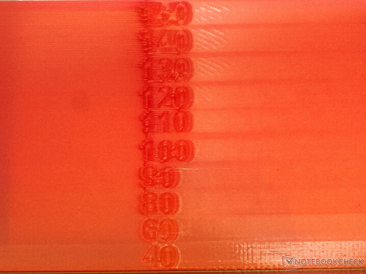 Slight problems from 120 mm/s