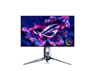 The ROG Swift OLED PG27AQWP-W monitor. (Image source: Asus)