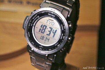 The upcoming Pro Trek Lume Dial series watches. (Image source: Mynavi News)