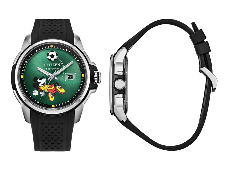 The Citizen Disney Mickey Mouse Goalie AW1656-08W watch