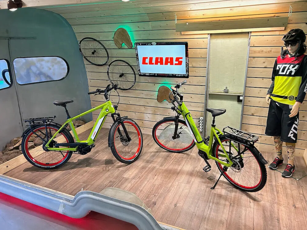Modern, hochwertig, nachhaltig: Claas Trekking E-Bikes