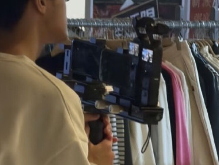 The Osmo Pocket 3 and rumoured Osmo Pocket 4, from left to right. (Image source: via The New Camera)