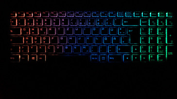 Keyboard illumination (multi-color)