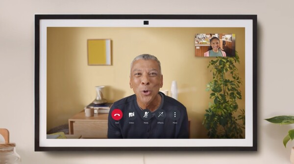 The Echo Show 15 and Echo show 21 both have a 13MP camera for video calls. (Image source: Amazon)
