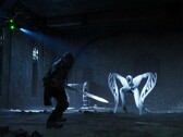 An image showing a battle against a creature in Hell is Us.