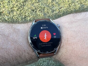 Huawei Watch GT 3 in the shade