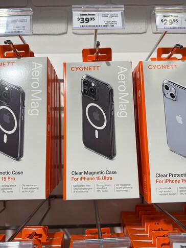iPhone 15 Pro cases from major makers like Cygnett have also been designed for the deleted mute switch. (Source: Notebookcheck)