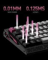 Iqunix EV63 Hall effect gaming keyboard. (Image source: Iqunix)