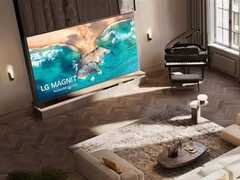 The LG Magnit Active Micro LED Smart TV runs webOS with AirPlay 2 support. (Image source: LG)