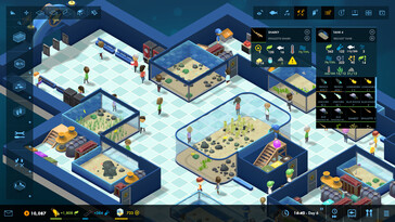 An image showing an interface in Megaquarium. (Image source: Steam)