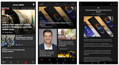 Microsoft News app for Android (Source: Google Play) Microsoft News app for Android, iOS, Windows 10, and the Web now available June 2018 (Source: Google Play)