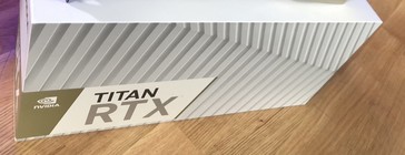 NVIDIA RTX Titan box. (Source: JayzTwoCents on Twitter)