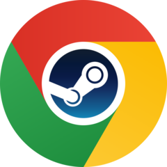 Steam on ChromeOS is now in Beta and available on more devices. (Image via Google and Valve w/ edits)