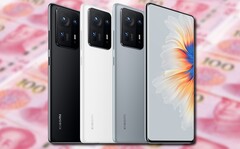 The Xiaomi Mi Mix 4 costs from 4,999 yuan (US$771) to 6,299 yuan (US$971). (Image source: Xiaomi/CNN - edited)