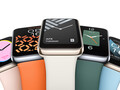 The Smart Band 7 Pro comes with a choice of watch band colours. (Image source: Xiaomi)