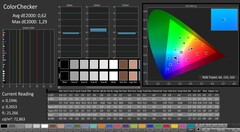 CalMAN: ColorChecker (calibrated)