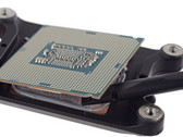 It's not easy to get to, but the Kaby Lake CPU in the new 21-inch iMac uses a standard LGA 1151 socket. (Source: iFixit)