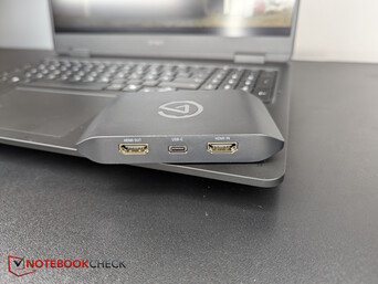 Rear: 2x HDMI 2.0, 1x USB-C (5Gb/s)