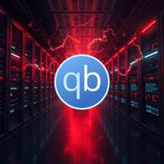 Image source: AI-generated with logo courtesy of qBittorrent