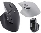 Rapoo MT760 ergonomic mouse in Matte Black and Light Grey.