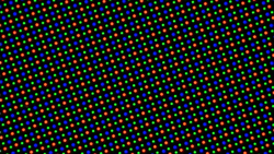 Subpixel arrangement of the inner display