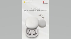The ZenBuds have won 2020 design accolades. (Source: Huami)