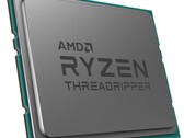 The 32 core Threadripper Zen 2 has 128 MB of L3 cache. (Image source: AMD)