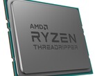 The 32 core Threadripper Zen 2 has 128 MB of L3 cache. (Image source: AMD)