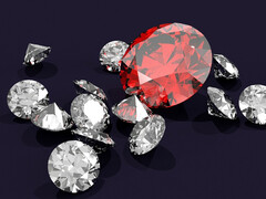 Pretty to look at as jewelry, technically highly practical as a thin layer: diamond. (Image: pixabay/Peter-Lomas)