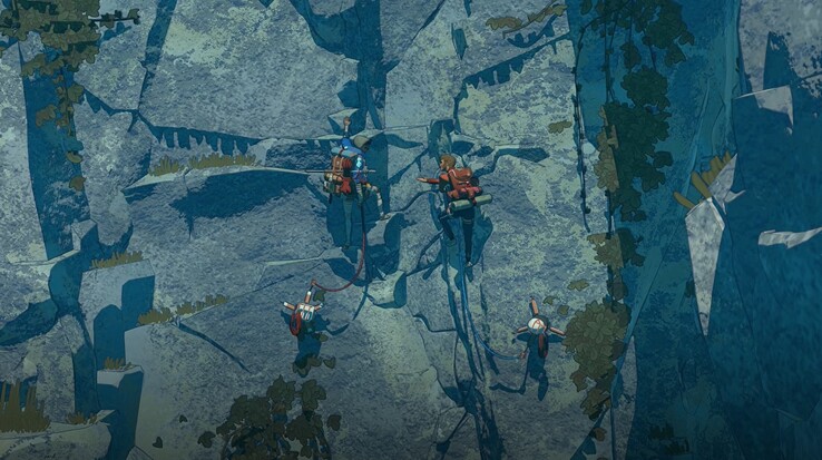 A gameplay screenshot from Cairn