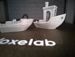 3D-Benchy with second attempt