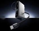 The EnerGeek GT 21 can act both like a power bank and a charging adapter. Pictured: a promo picture showing the front of the portable charger.